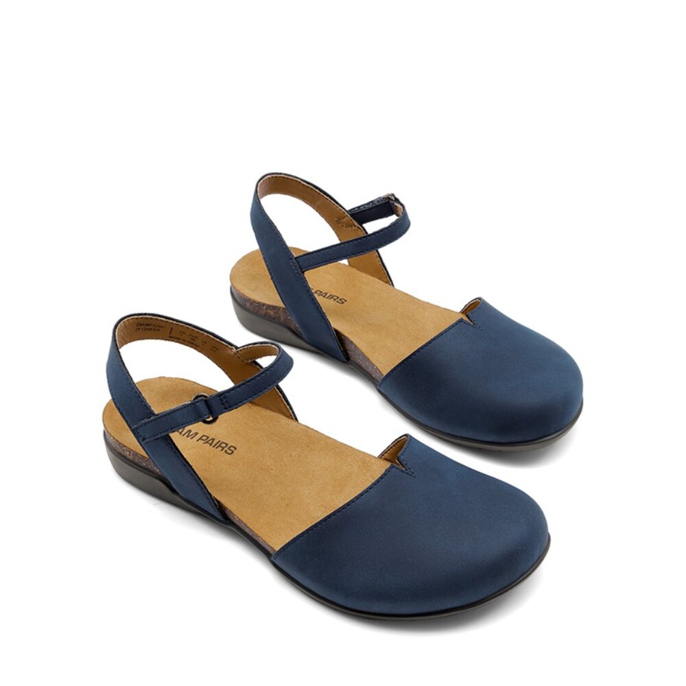DREAM PAIRS Navy Closed Toe Arch Support Sandals/NIB/8.5 - Picture 6 of 16